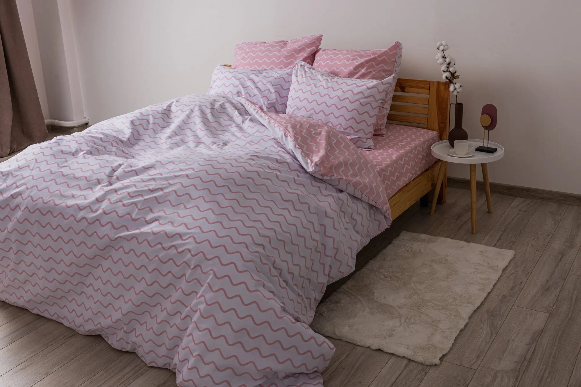 Комплект постільної білизни "ТЕП" 333 Strawberry Dream, 70x70 двоспальний 