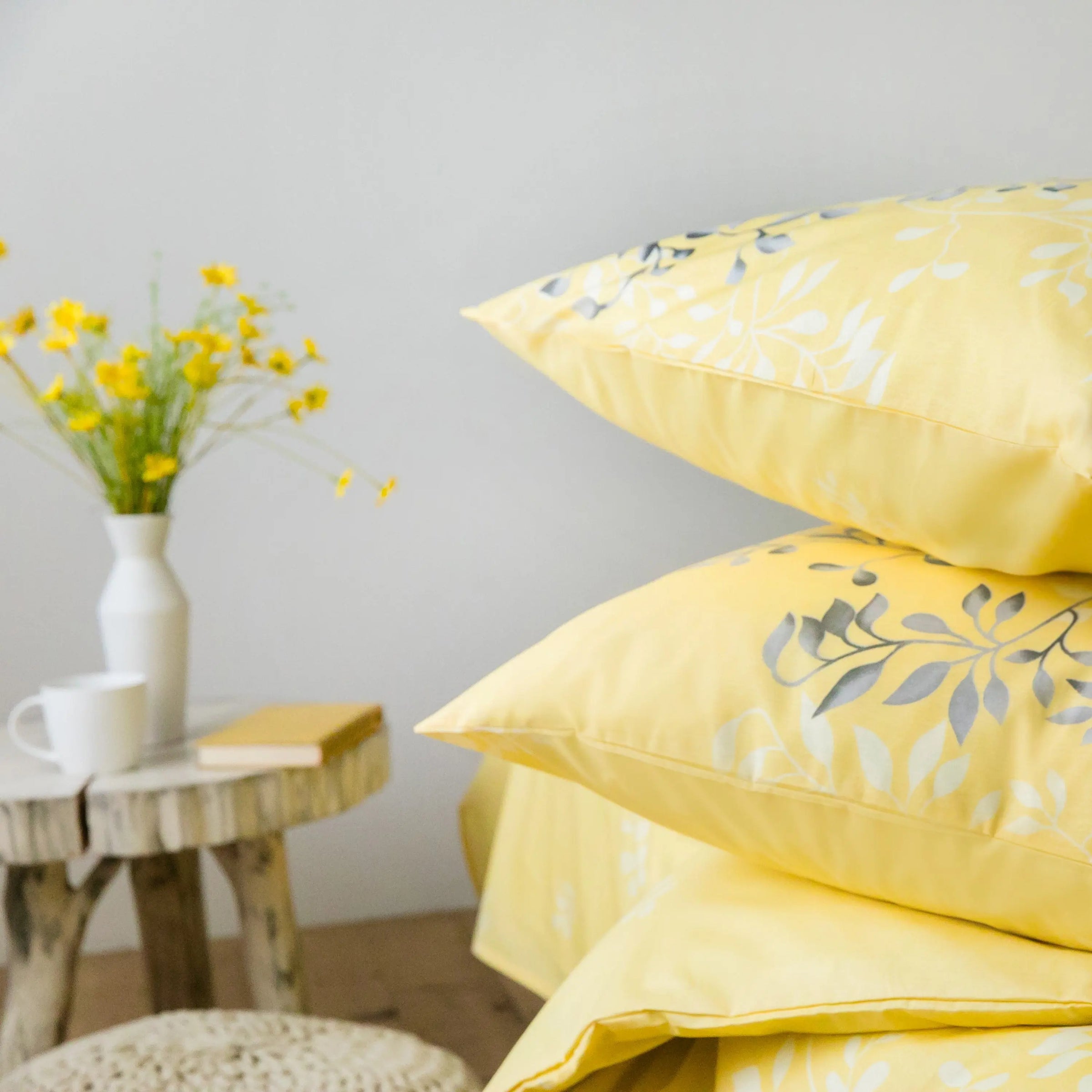 Комплект постільної білизни "Everyday collection" сімейний Black and Yellow 