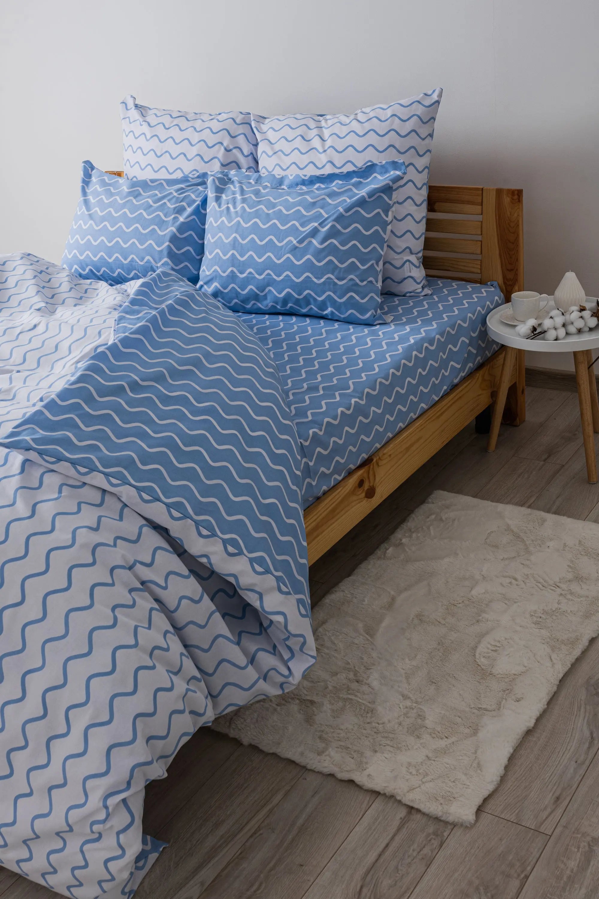 Комплект постільної білизни ТЕП "Happy Sleep" Blueberry Dream, 50x70 полуторний 