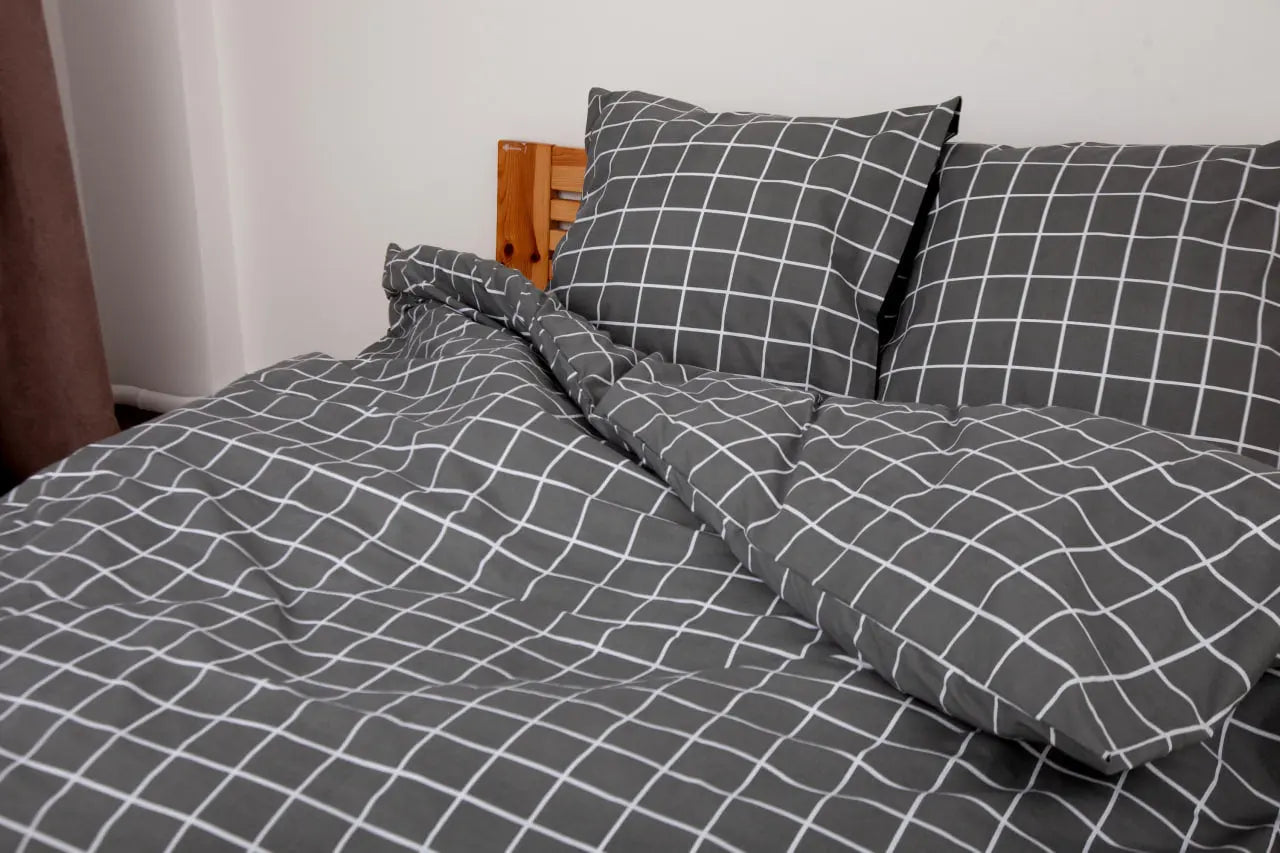Комплект постільної білизни ТЕП "Happy Sleep Duo" Check, 70x70 євро 