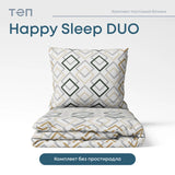 Комплект постільної білизни ТЕП "Happy Sleep Duo" Clash, 70x70 євро 
