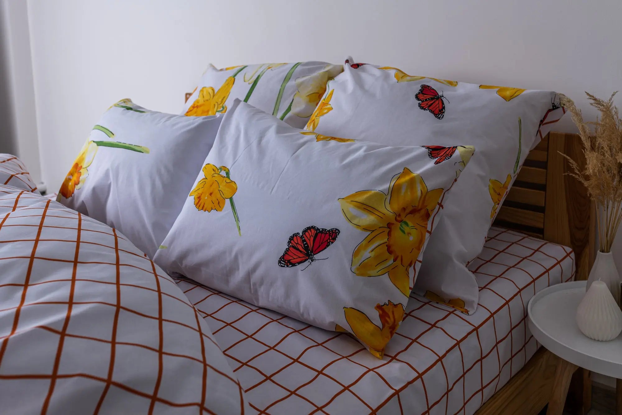 Комплект постільної білизни ТЕП "Soft dreams" Нарцис, 70x70 двоспальний 