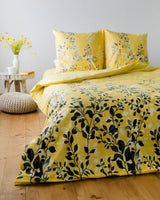 Комплект постільної білизни "Everyday collection" євро Black and Yellow 