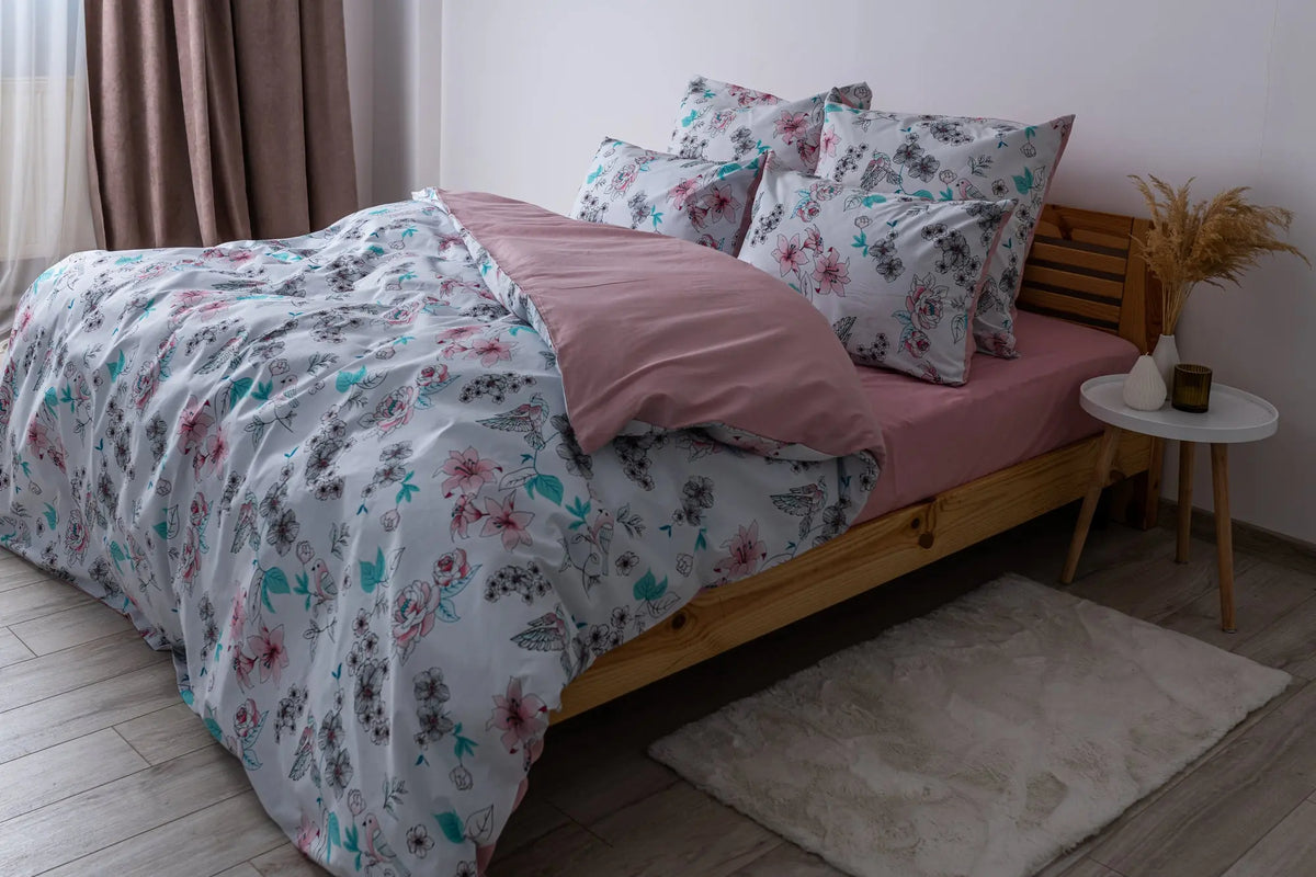 Комплект постільної білизни ТЕП "Soft dreams" English Flower, 70x70 двоспальний
