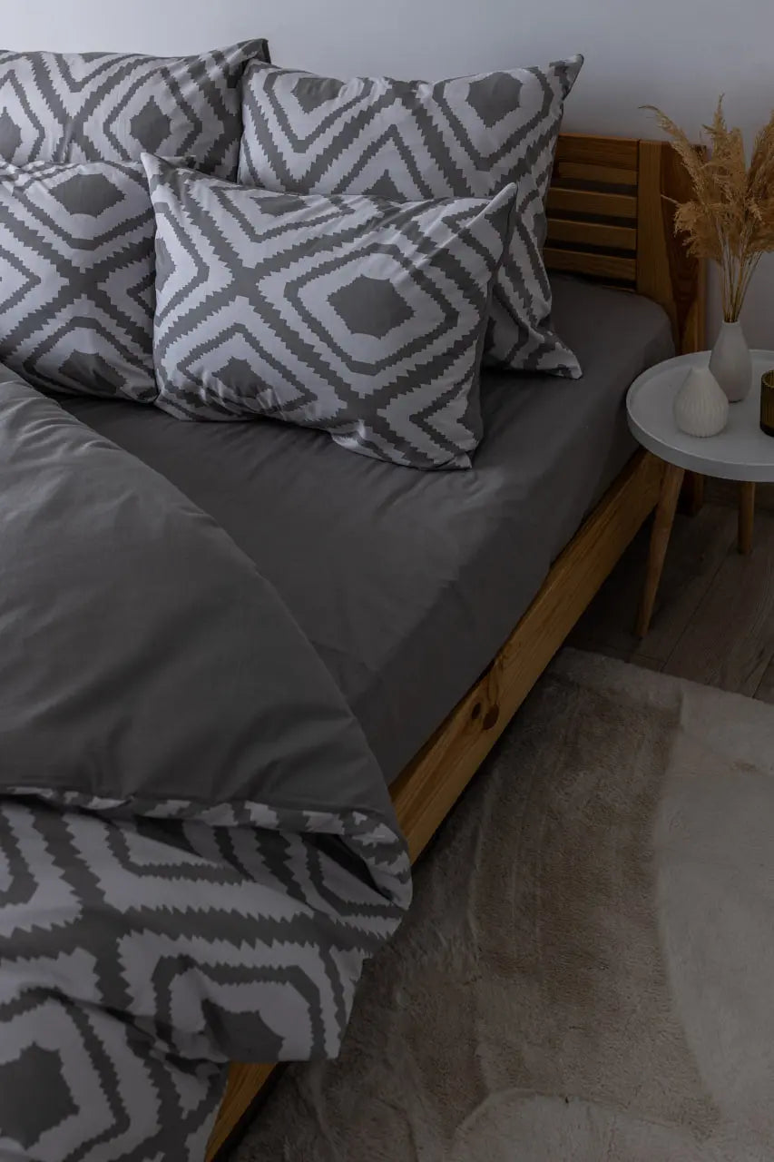 Комплект постільної білизни ТЕП "Happy Sleep" Grey Desire, 50x70 двоспальний 