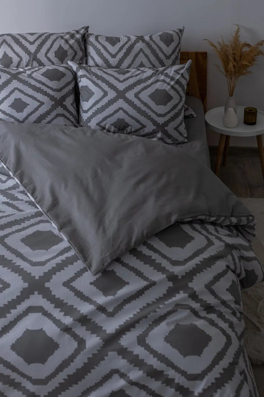 Комплект постільної білизни ТЕП "Happy Sleep" Grey Desire, 50x70 двоспальний 