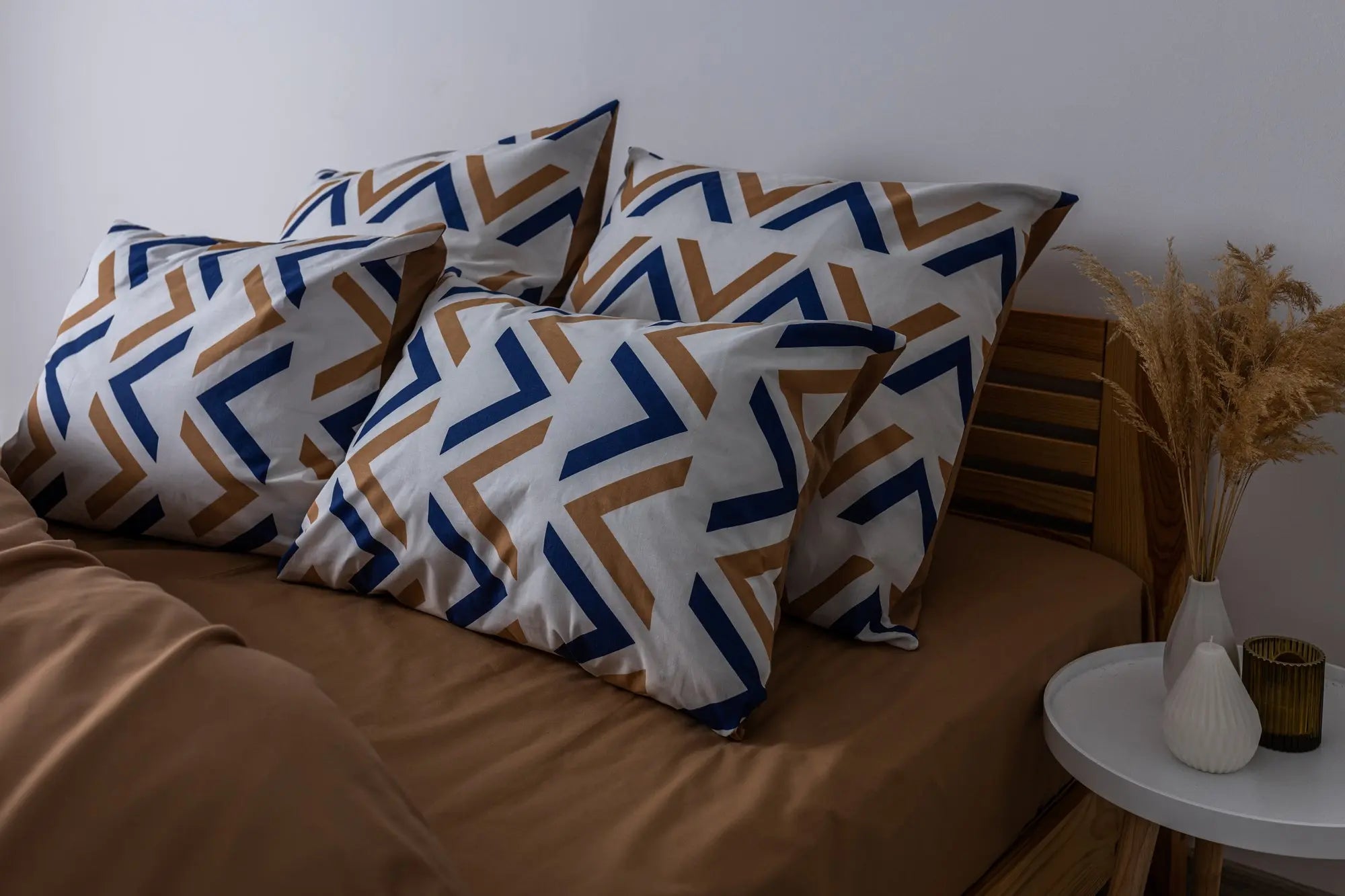 Комплект постільної білизни ТЕП "Soft dreams" Geometry Pasion, 70x70 двоспальний 