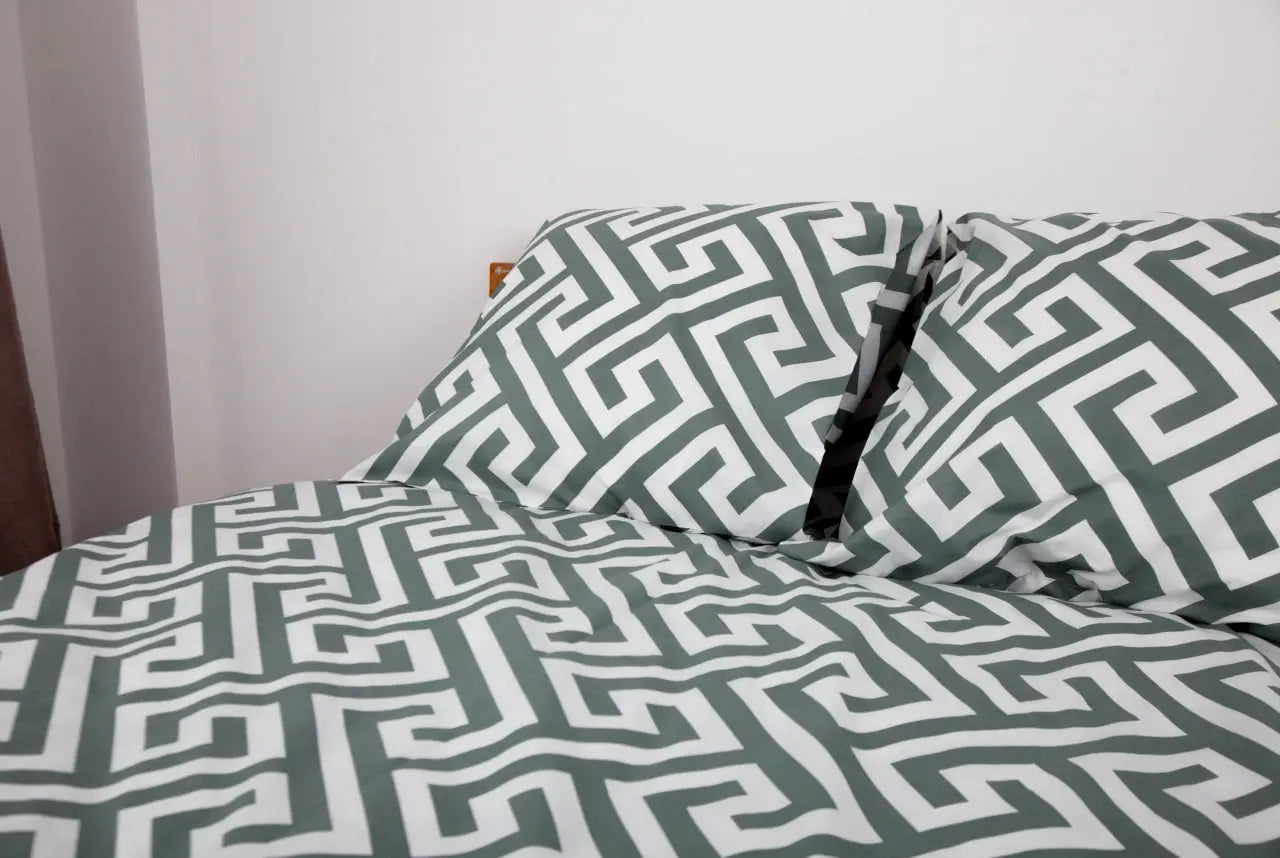 Комплект постільної білизни ТЕП "Happy Sleep Duo" Labyrinth, 70x70 євро 