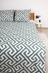 Комплект постільної білизни ТЕП "Happy Sleep Duo" Labyrinth, 70x70 євро 