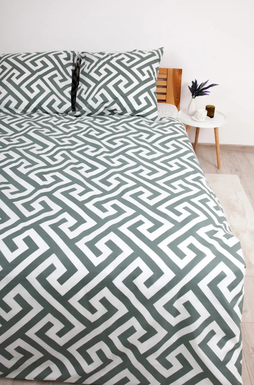 Комплект постільної білизни ТЕП "Happy Sleep Duo" Labyrinth, 70x70 євро 