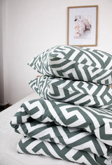 Комплект постільної білизни ТЕП "Happy Sleep Duo" Labyrinth, 70x70 євро 