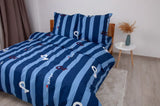 Комплект постільної білизни ТЕП "Soft dreams" Line Blue, 70x70 полуторний 