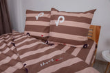 Комплект постільної білизни ТЕП "Soft dreams" Line Brown, 70x70 полуторний 