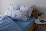 Комплект постільної білизни ТЕП "Soft dreams" Morning Star Blue, 70x70 двоспальний 
