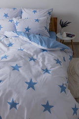 Комплект постільної білизни ТЕП "Soft dreams" Morning Star Blue, 70x70 сімейний 