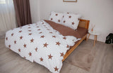 Комплект постільної білизни ТЕП "Soft dreams" Morning Star Cappuccino, 70x70 полуторний 
