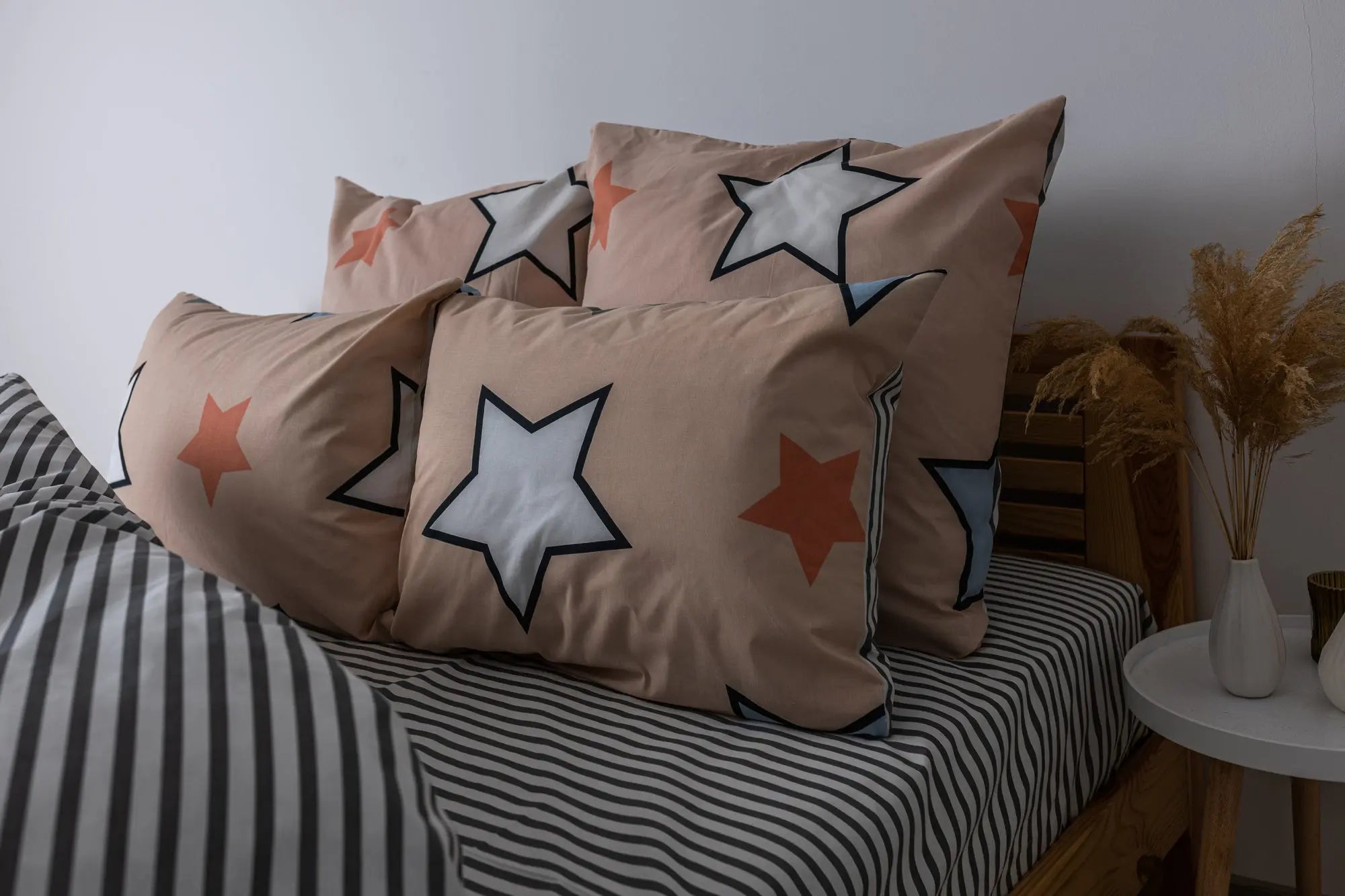 Комплект постільної білизни ТЕП "Soft dreams" Pastel Star, 70x70 полуторний 