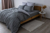 Комплект постільної білизни "ТЕП" Pearl Dream - GREY, 70x70 полуторний 