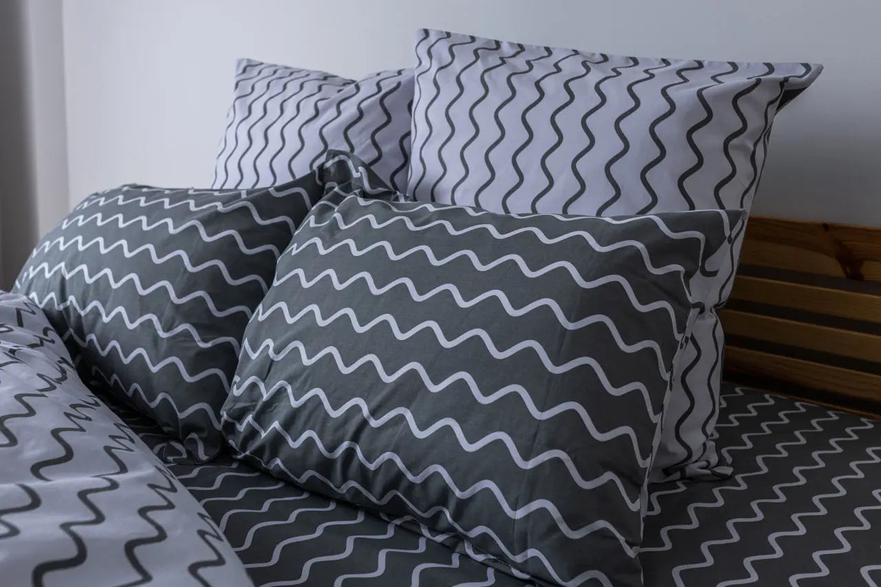 Комплект постільної білизни ТЕП "Happy Sleep" Pearl Dream - GREY, 50x70 полуторний 
