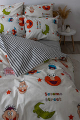Комплект постільної білизни ТЕП "Soft dreams" Sesame Faces, 70x70 полуторний 