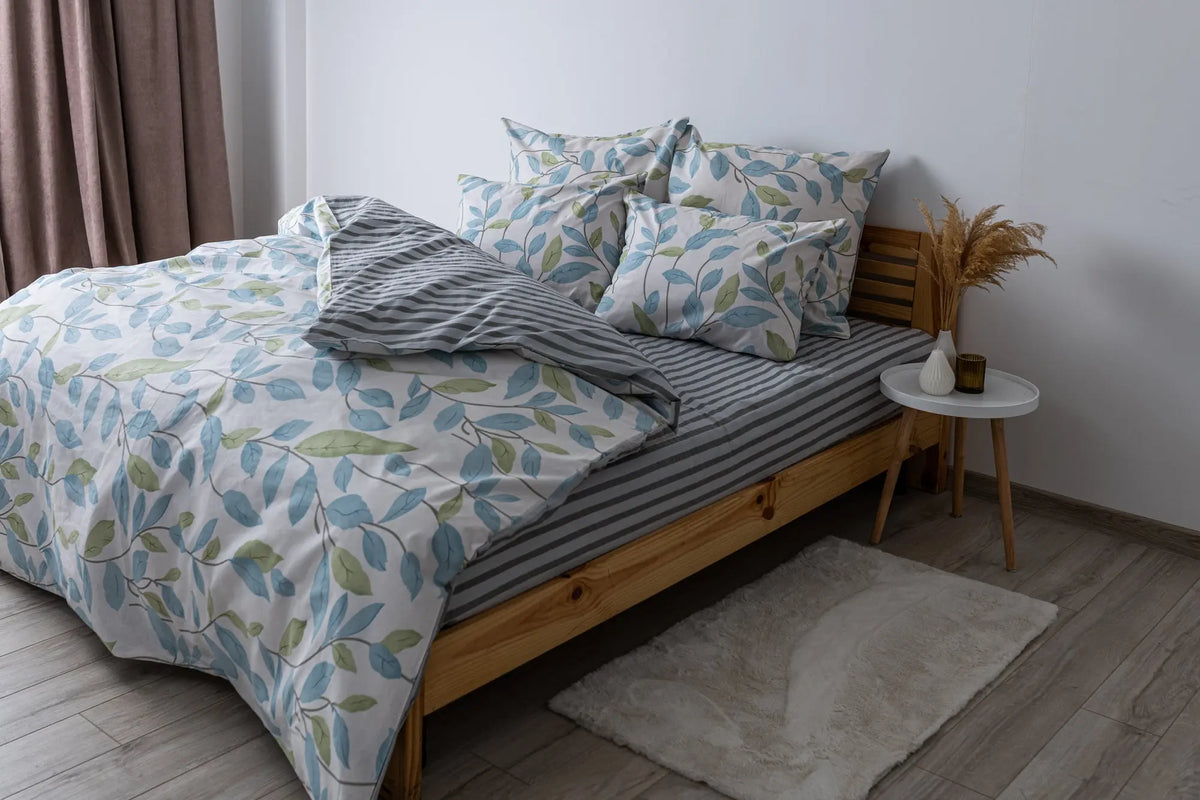 Комплект постільної білизни ТЕП "Soft dreams" Spring Basil, 70x70 двоспальний
