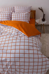 Комплект постільної білизни "ТЕП" TERRACOTTA Check, 70x70 сімейний 