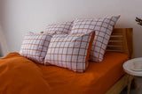 Комплект постільної білизни "ТЕП" TERRACOTTA Check, 70x70 двоспальний 