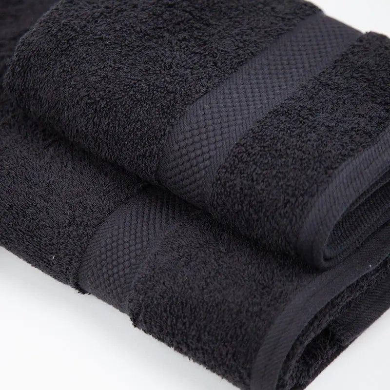 Рушник "Honey" 50*90 см (470 г/м2) Black 