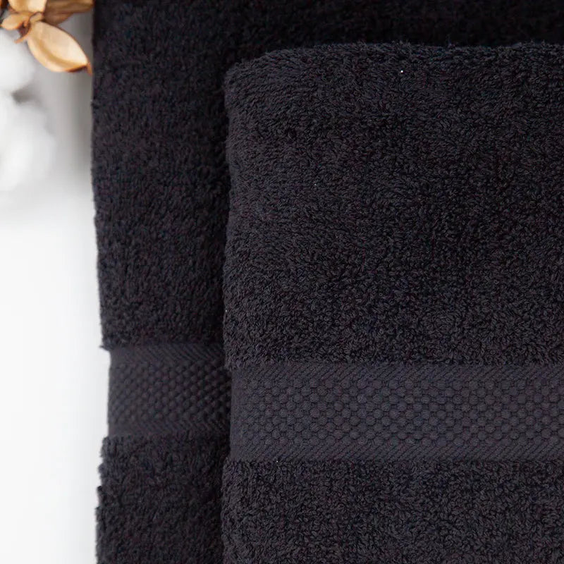 Рушник "Honey" 70*140 см (470 г/м2) Black 
