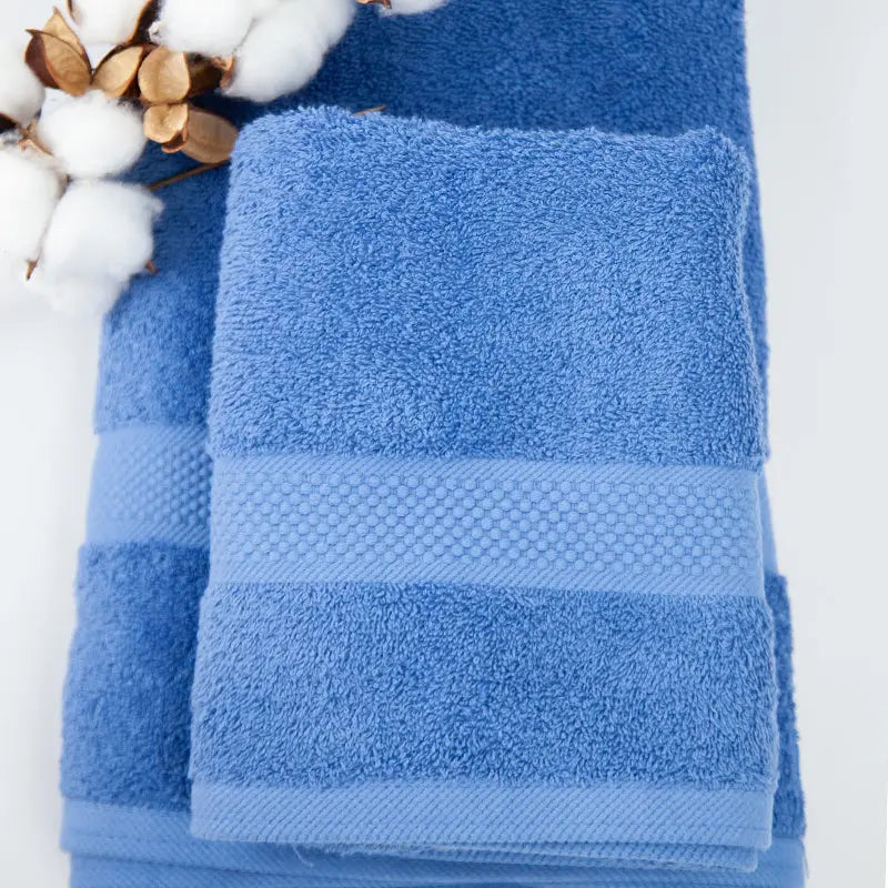 Рушник "Honey" 70*140 см (470 г/м2) Blue 