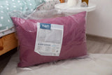 Подушка "SLEEPCOVER LIGHT" 50*70 см (650г) (microfiber) Бордовий 