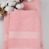 Рушник "Honey" 70*140 см (470 г/м2) Pink 