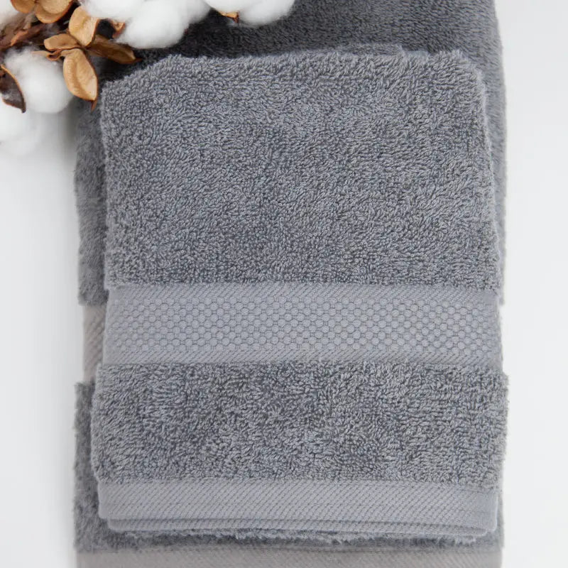 Рушник "Honey" 70*140 см (470 г/м2) Stone Grey 